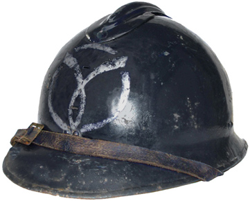 Casque Mle 26 de la Franc-garde.